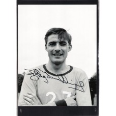Signed photo of Bobby Tambling the Chelsea footballer.